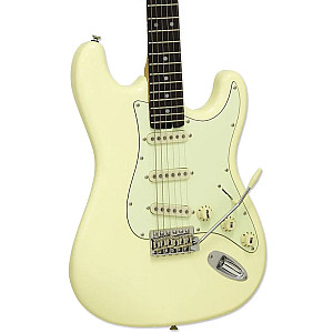 Aria Pro II STG 62 Modern Classics Electric Guitar, Vintage White